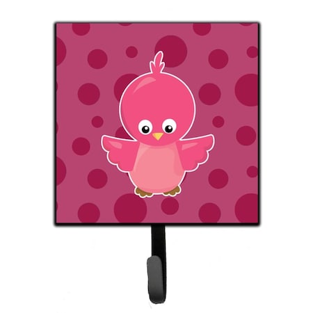 Jensendistributionservices Bird on Pink Polkadots Leash or Key Holder MI1715108